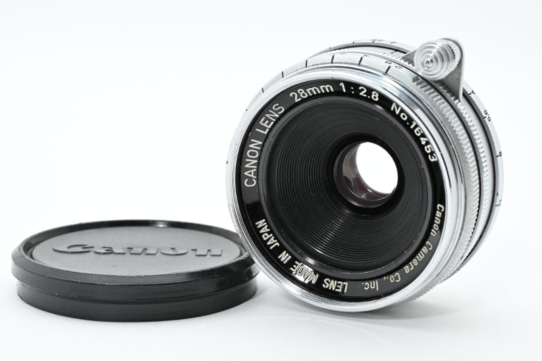 【美品】Canon キャノン 28mm F2.8 L39 レンズ #315