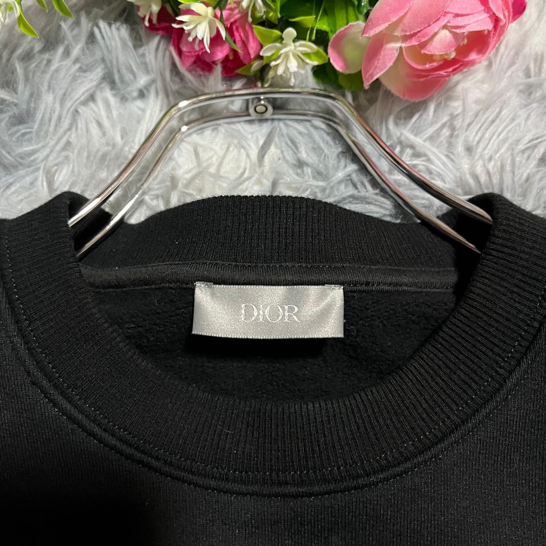 Dior トレーナー スウェット CDロゴ メンズ 完売　山下智久さん着用　黒