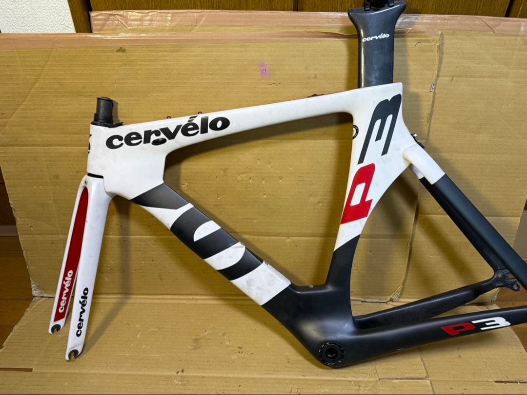 cmdrvelo p3 カーボンフレーム TTバイク ロードバイク サーヴェロ