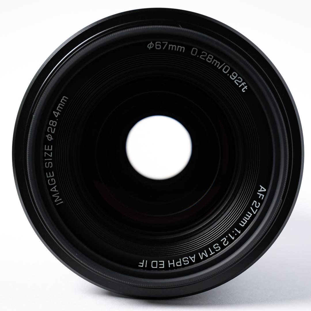 VILTROX 27mm F1.2 Pro XF 富士フイルム Xマウント用