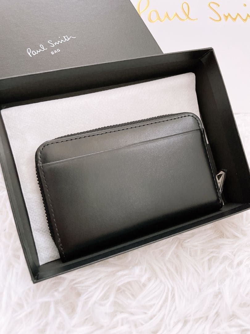 新品 ポールスミス マーケトリーブライトストライプラビット カード&ケース