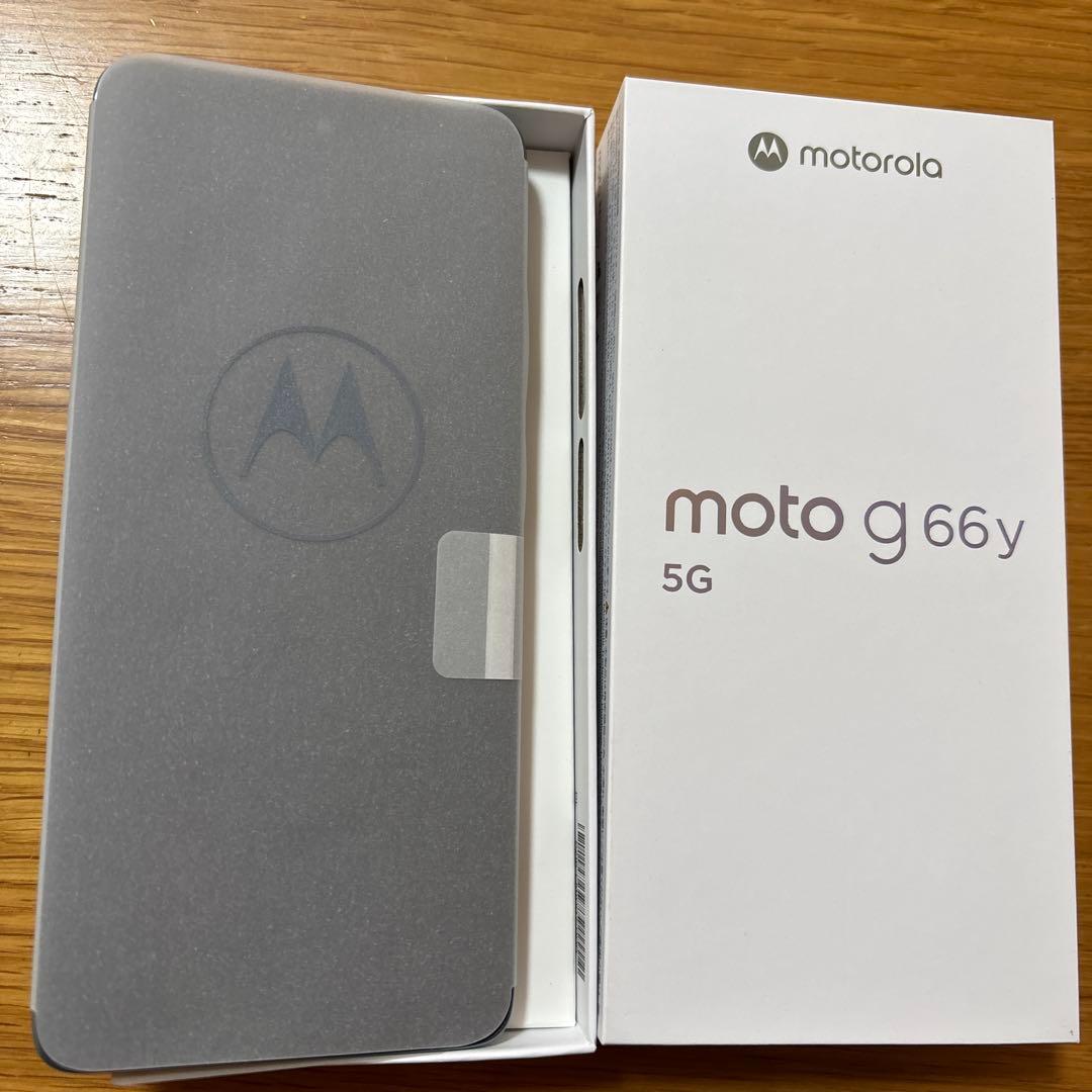 moto g 66y 5g 新品未使用　グレーミスト