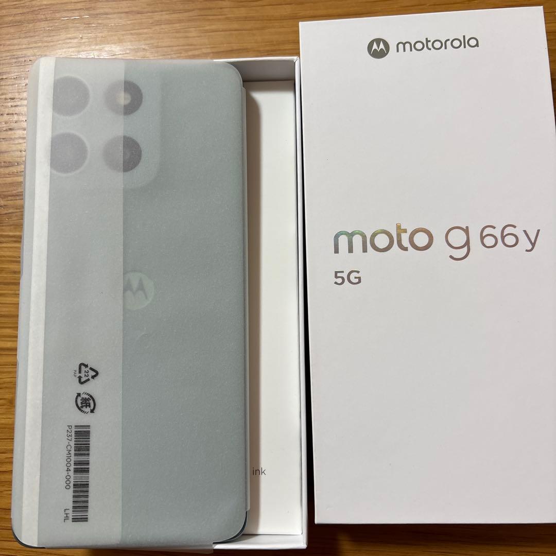 moto g 66y 5g 新品未使用　グレーミスト