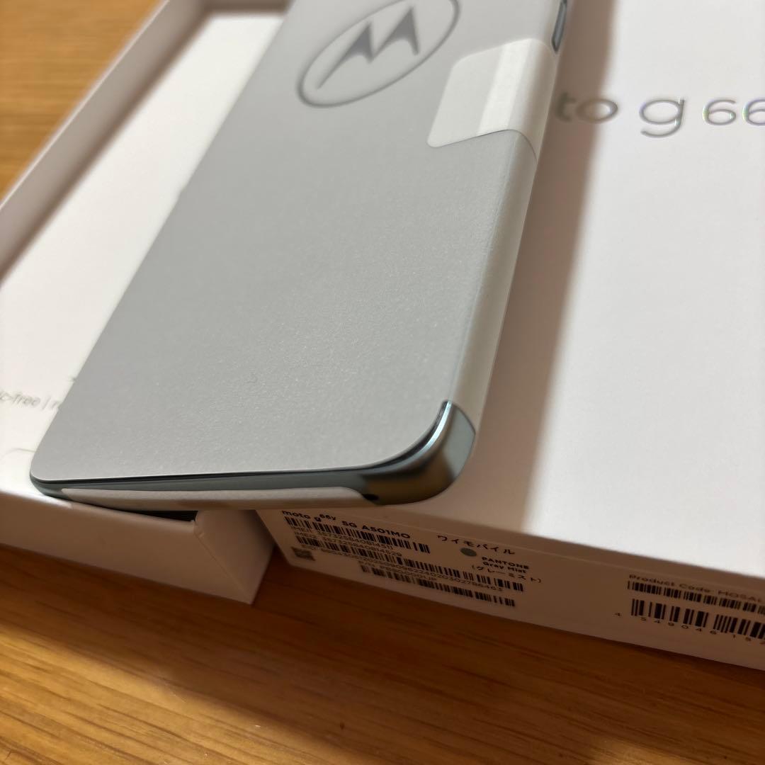 moto g 66y 5g 新品未使用　グレーミスト
