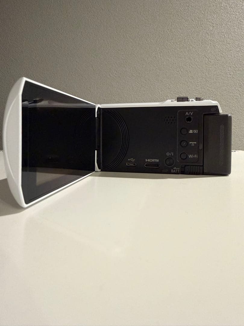 【動作確認済】Panasonic HC-V550M ホワイト 90倍ズーム搭載