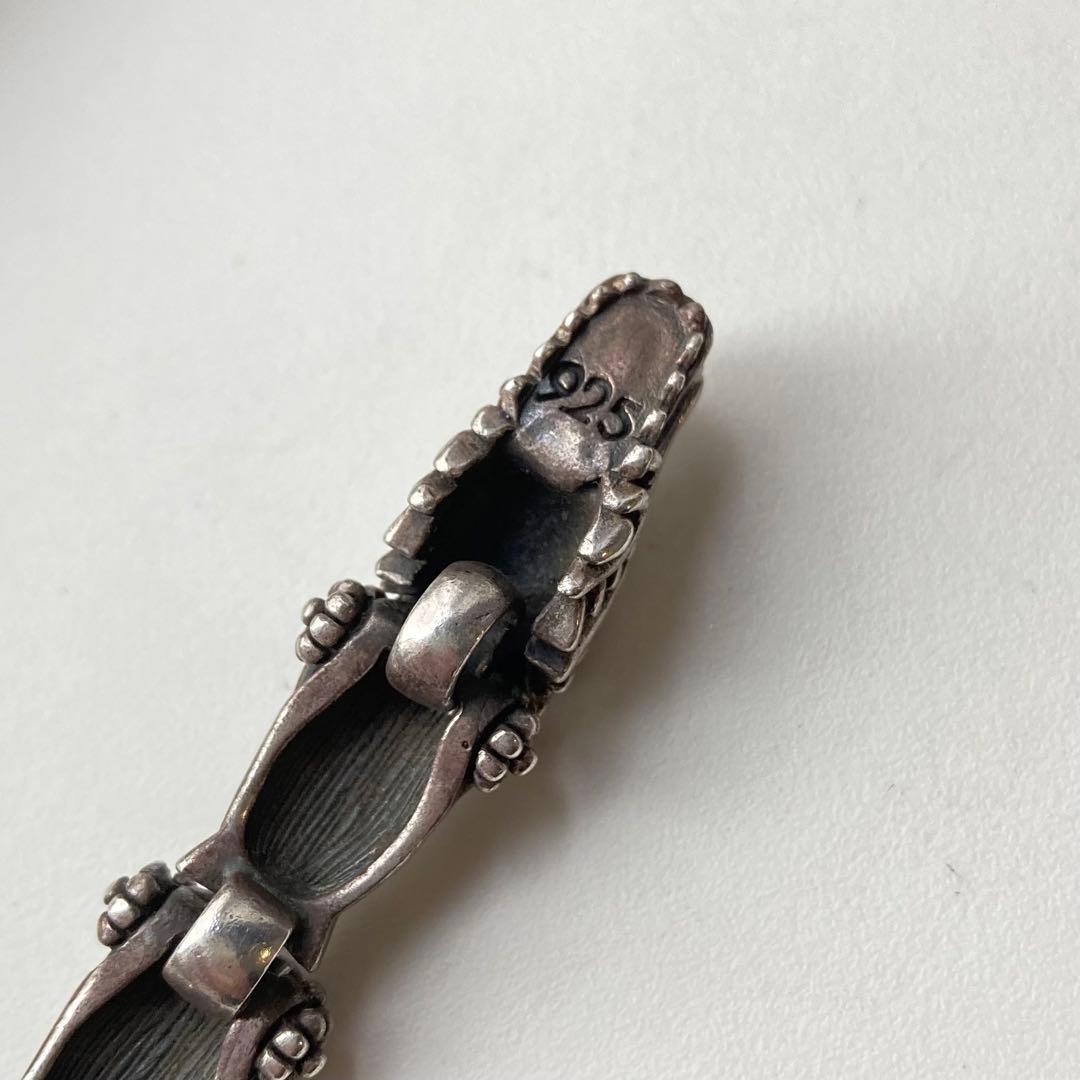 48.47g シルバー925 FIGMART ドラゴン トライバル ブレスレット