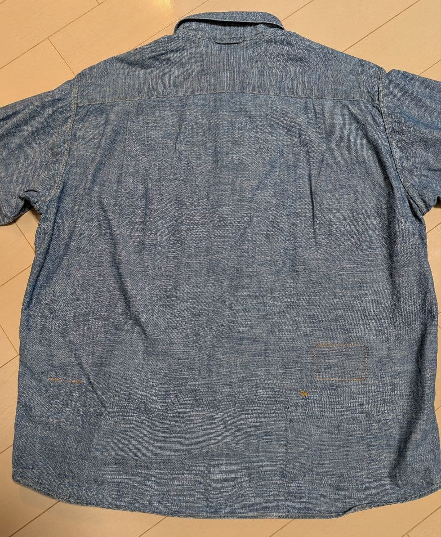 45R タツノオトシゴダンガリーシャツ 日本製 美品