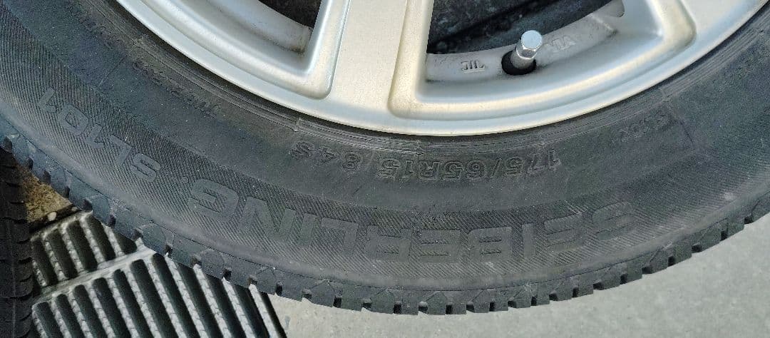 ジャンク 15インチ 夏タイヤ・ホイールセット