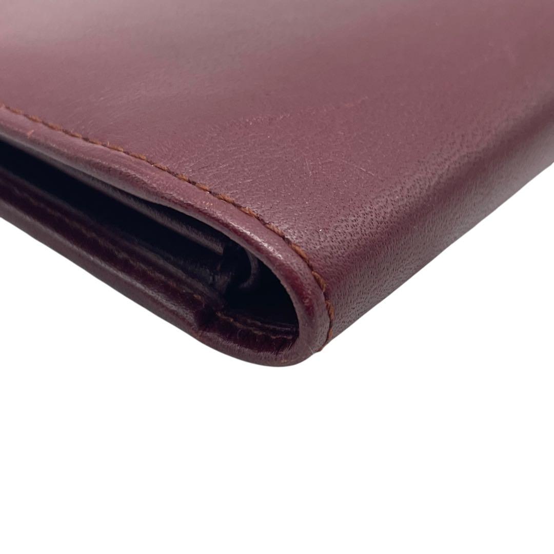 美品　Cartier カルティエ　w6 二つ折り　ケース　名刺入れ　レザー