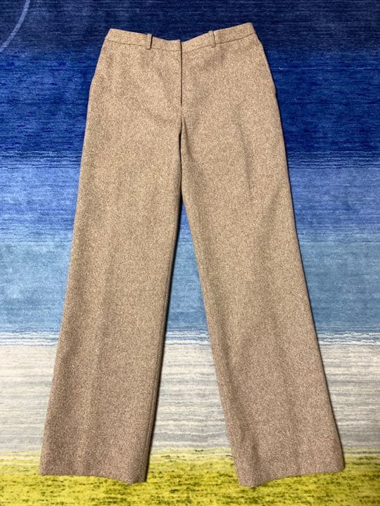 BURBERRY LONDON 茶系ツイード　秋冬パンツスーツ42 極美品！