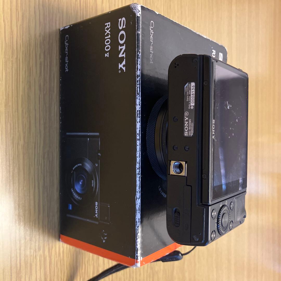 SONY サイバーショット:DSC-RX100M5 ロープロのケース付き