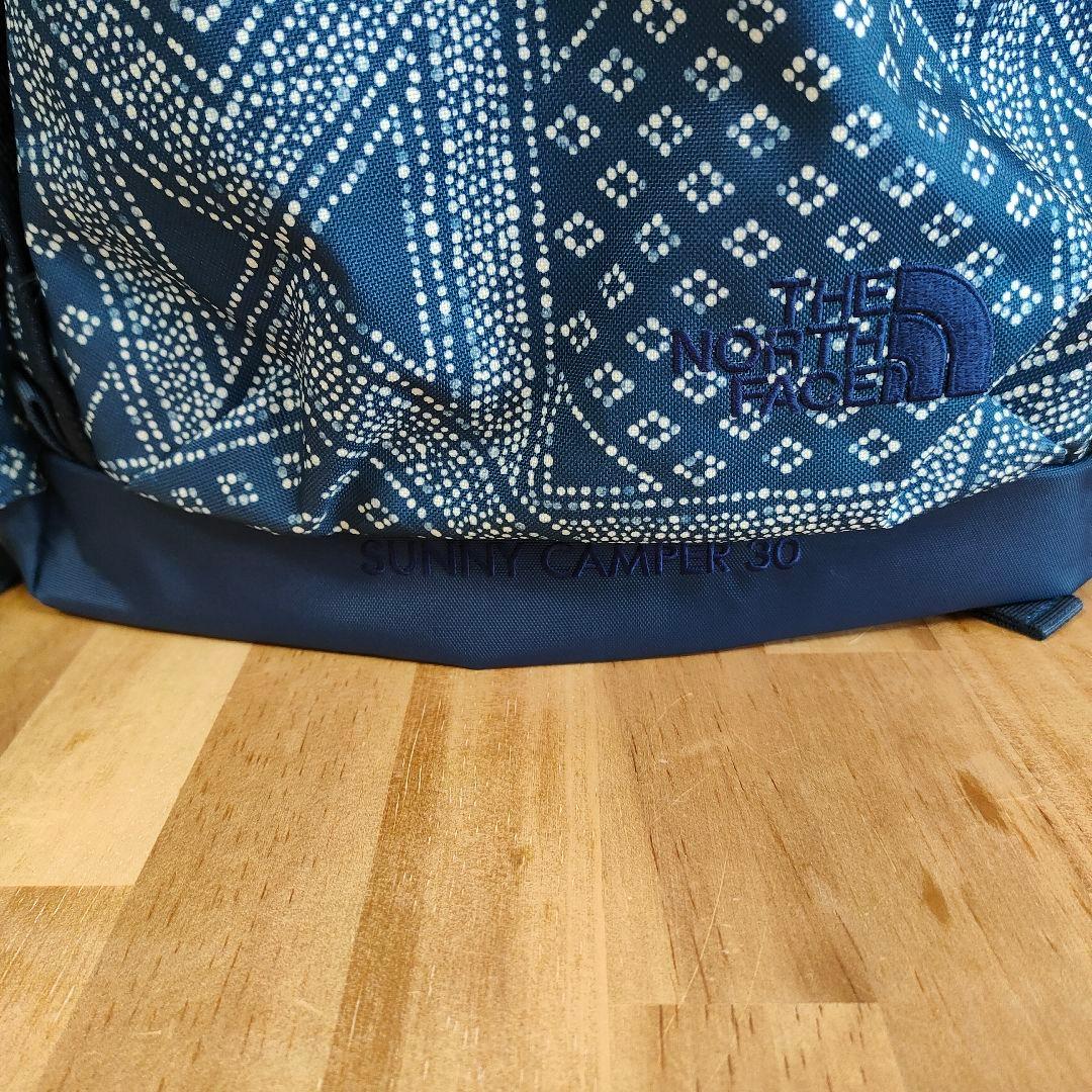 ノースフェイス サニーキャンパー30 キッズ バックパック バンダナ ネイビー