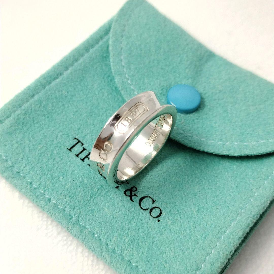 Tiffany＆Co. 1837 ナローリング #16 シルバー925