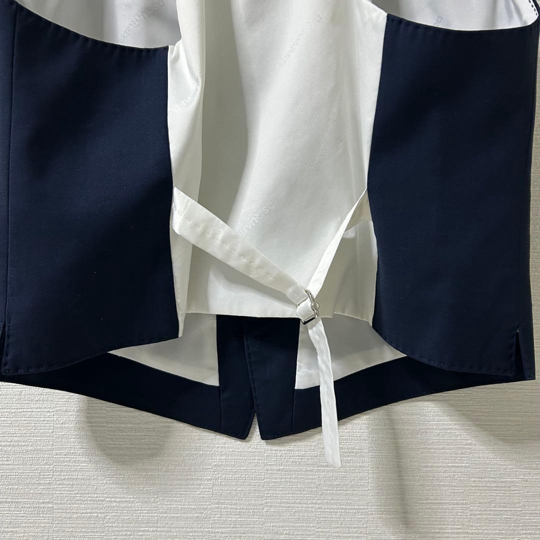 極美品　DSQUARED2 ベスト　スーツ　ジレ　裏地ロゴ　イタリア製