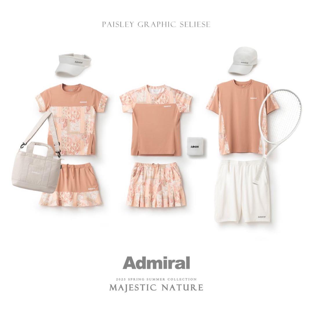 お値下げ★アドミラル　2025SS ペイズリー柄　トップス　Mサイズ