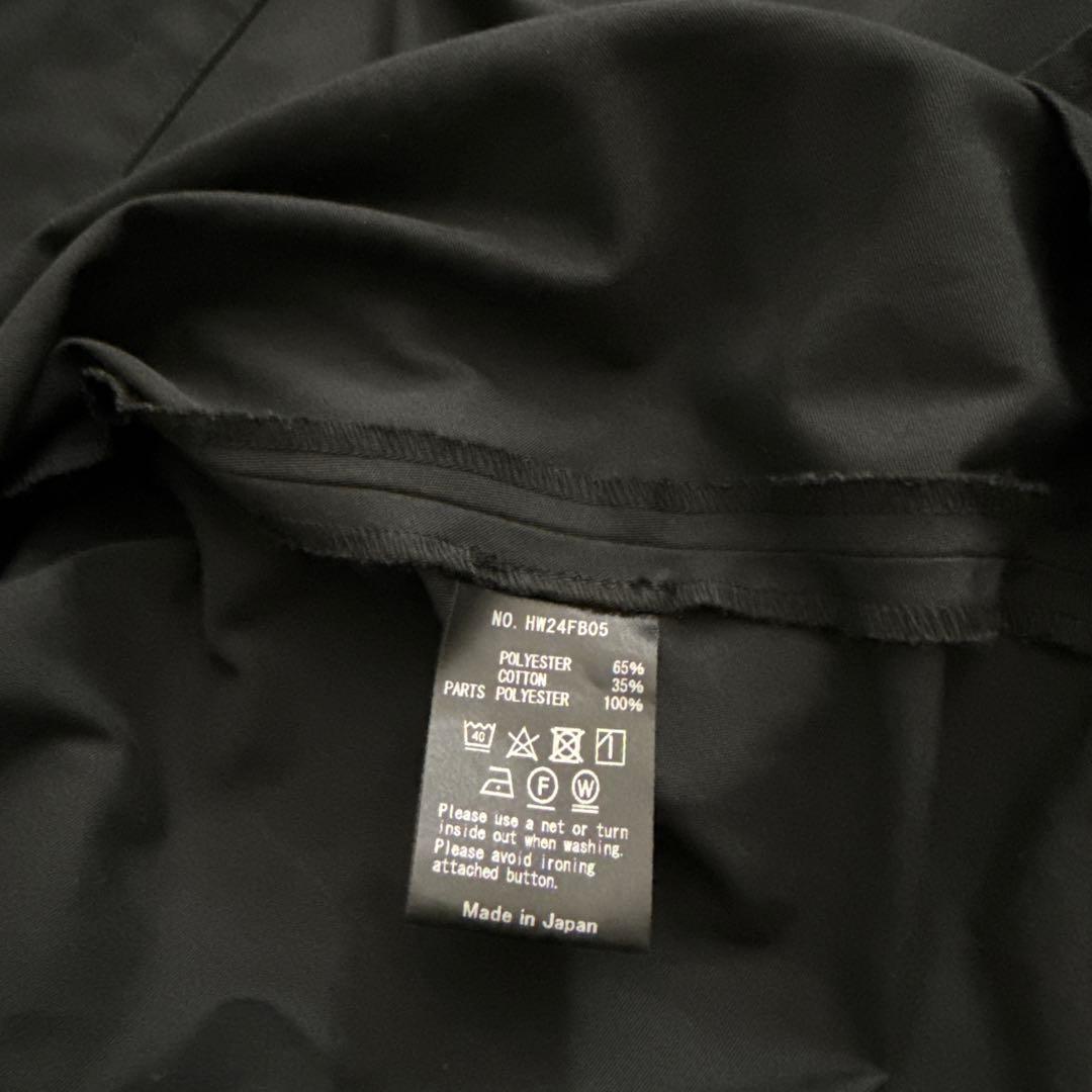 【最終価格】HOUGA ブラックシャツ バルーンスリーブ