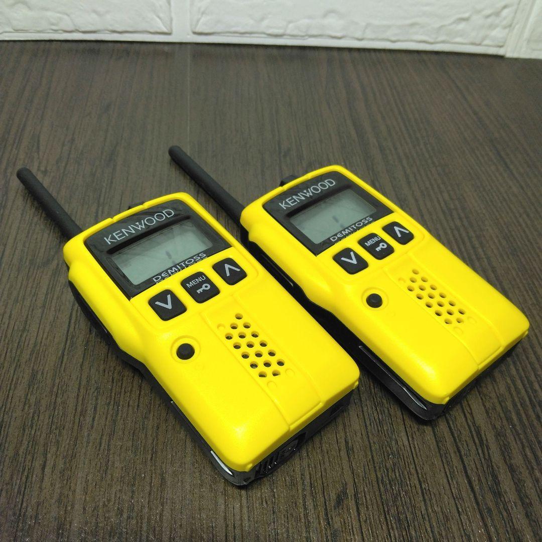 超美品4台フルセット★KENWOOD UBZ-EA20R特定小電力トランシーバー