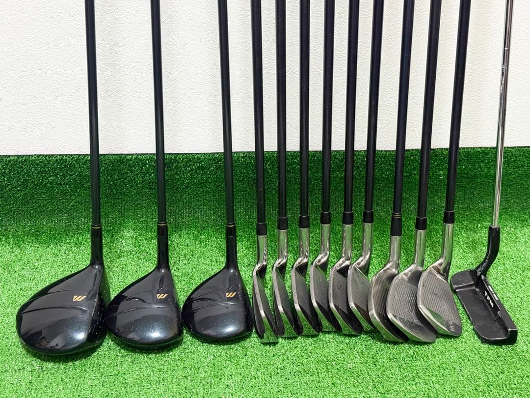 ミズノ 統一 初心者 メンズ ゴルフクラブセット フルセット 一式 ゴルフセット