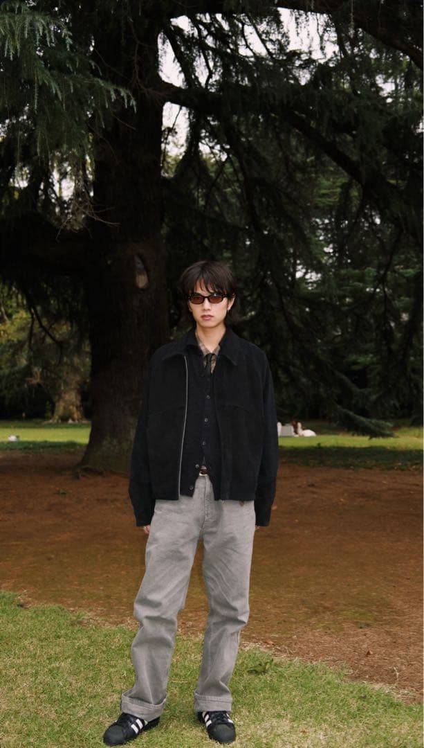 strong 005 SUEDE jacket ours 深水光太