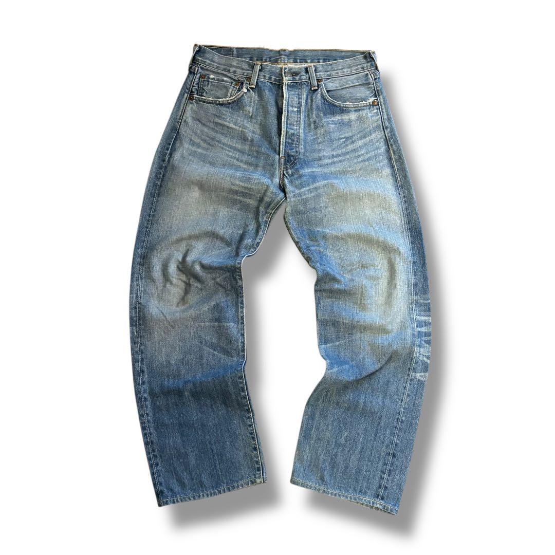 Levi's 501 リーバイス LVC 71501 鬼ヒゲ 日本製 W34