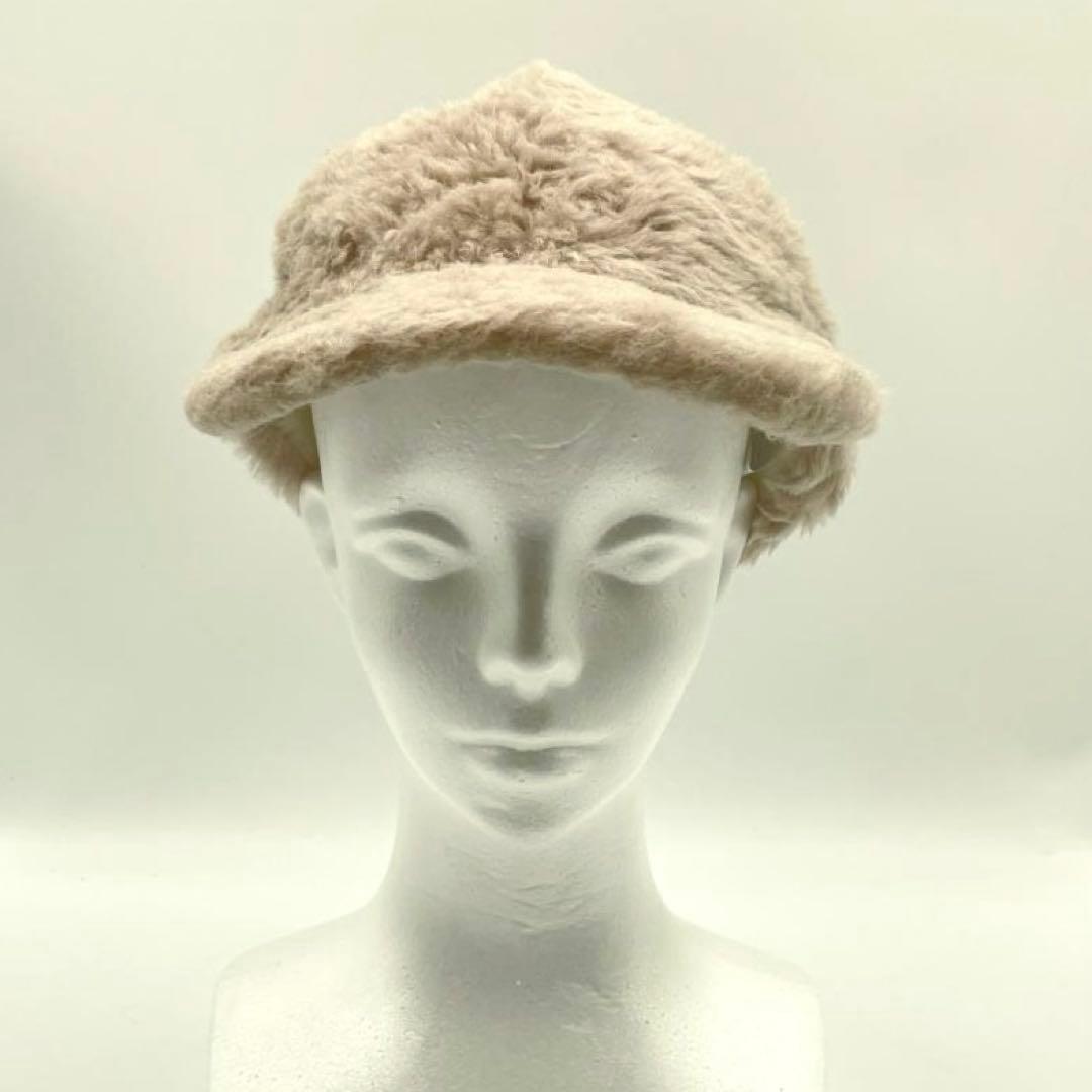 【極美品】マックスマーラ　近年✨テディベア ベースボールキャップ ベージュ