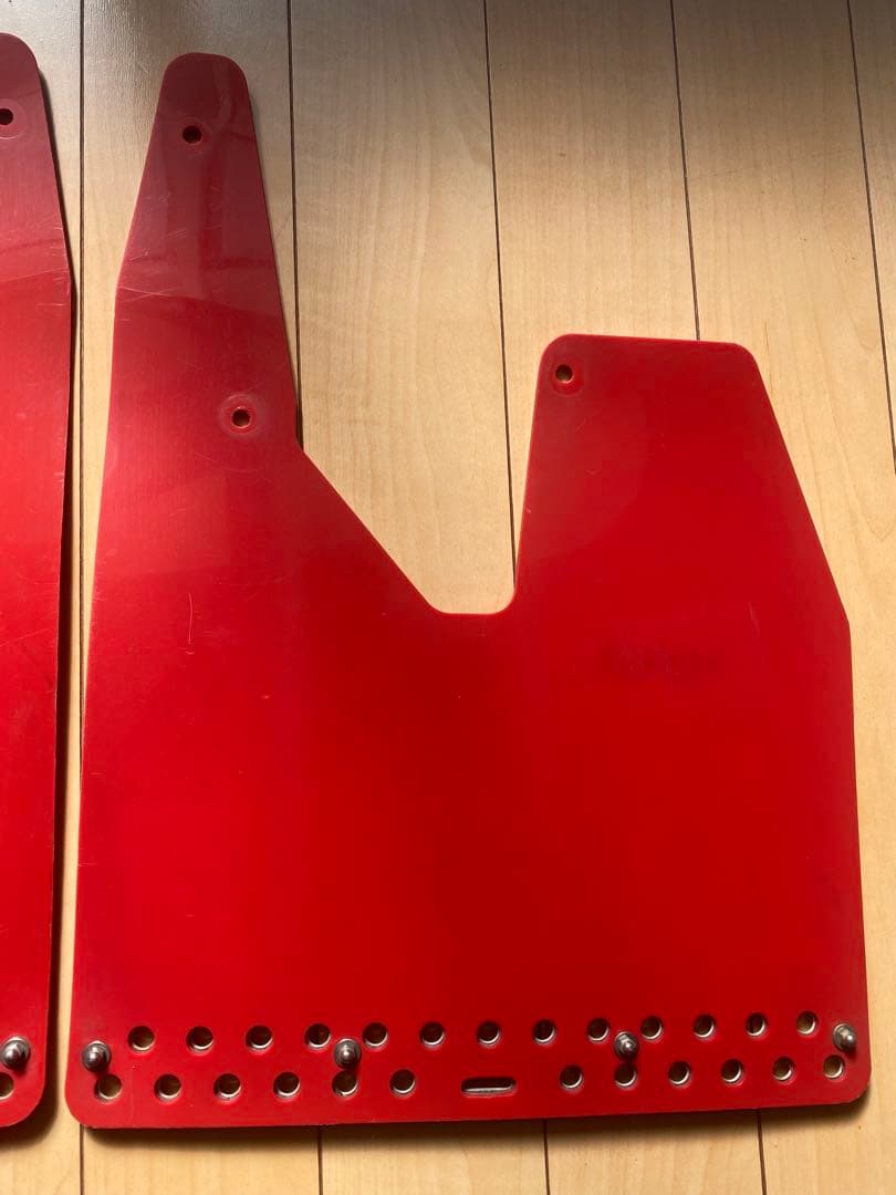 ハイラックス　GUN125用ＧＲマッドフラップ (レッド) 泥除け マッドガード