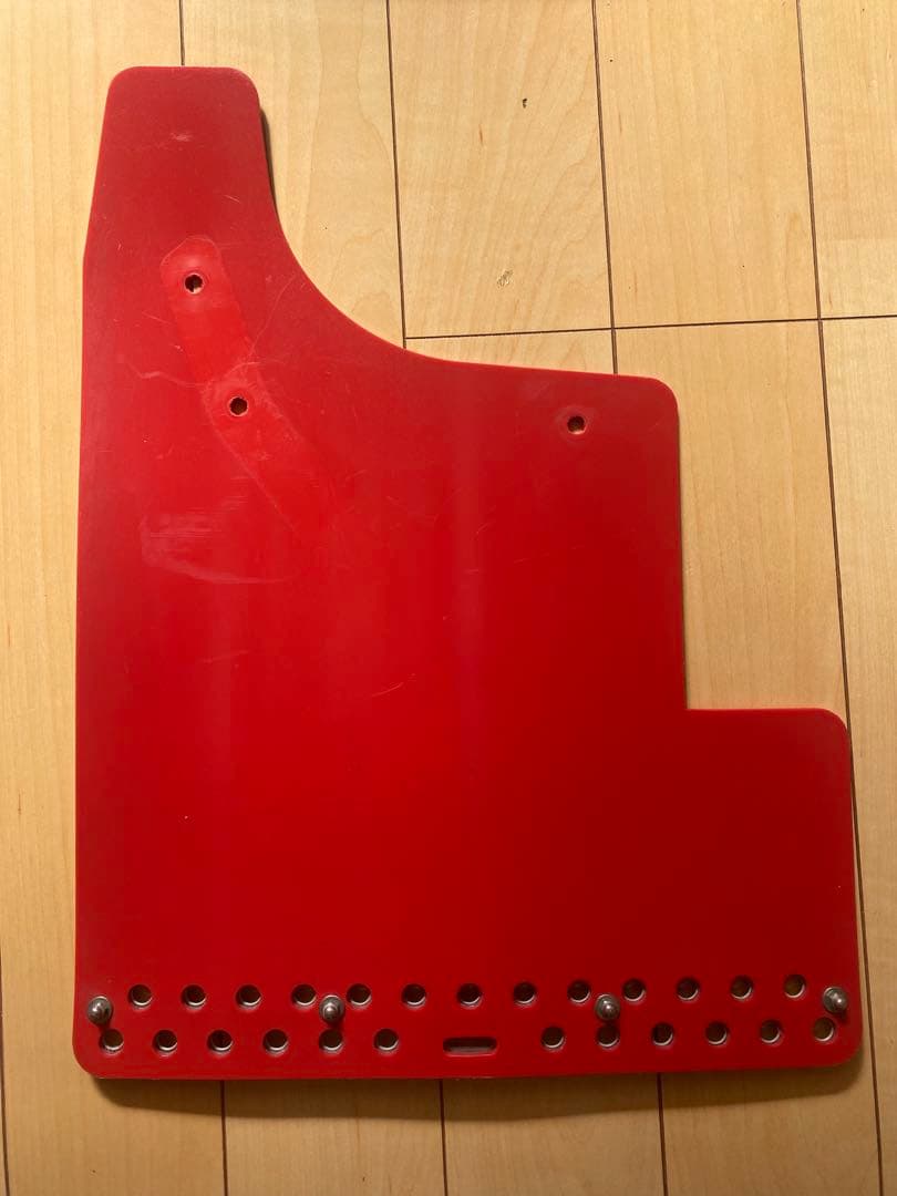 ハイラックス　GUN125用ＧＲマッドフラップ (レッド) 泥除け マッドガード