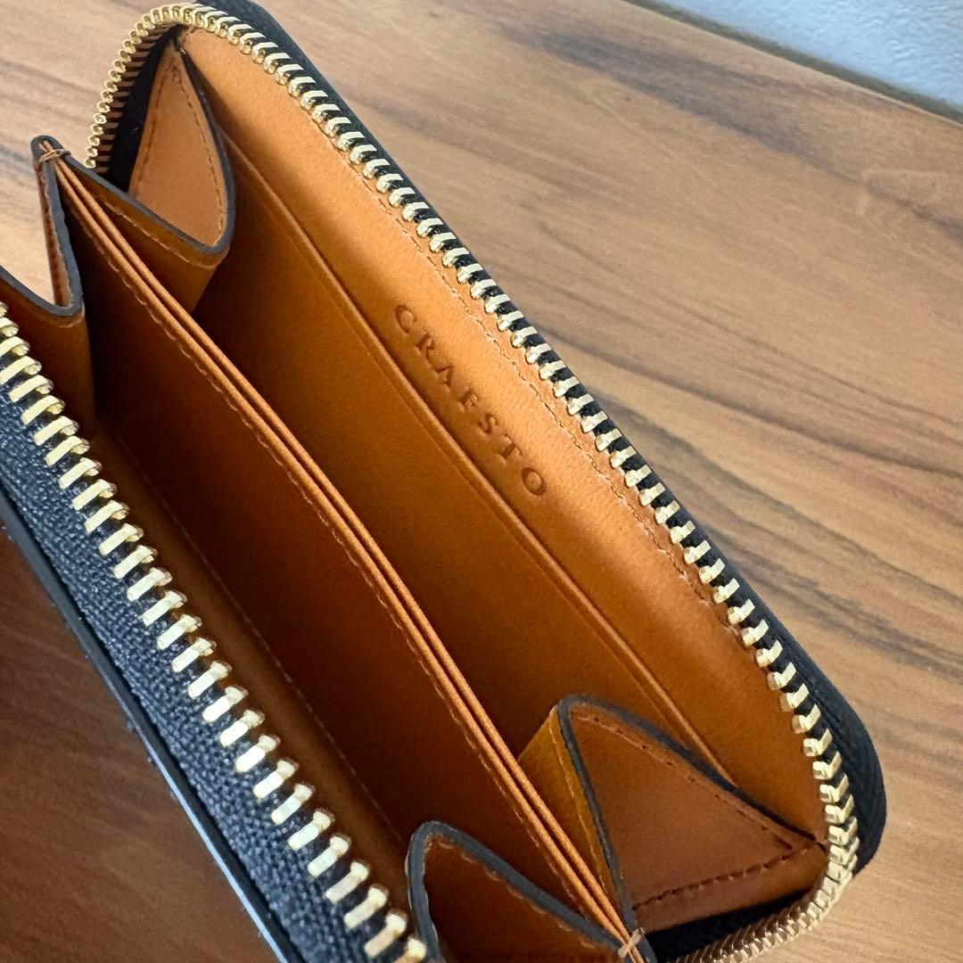 <Yuu Sasaki> CRAFSTO ブライドルレザー 小銭入れ