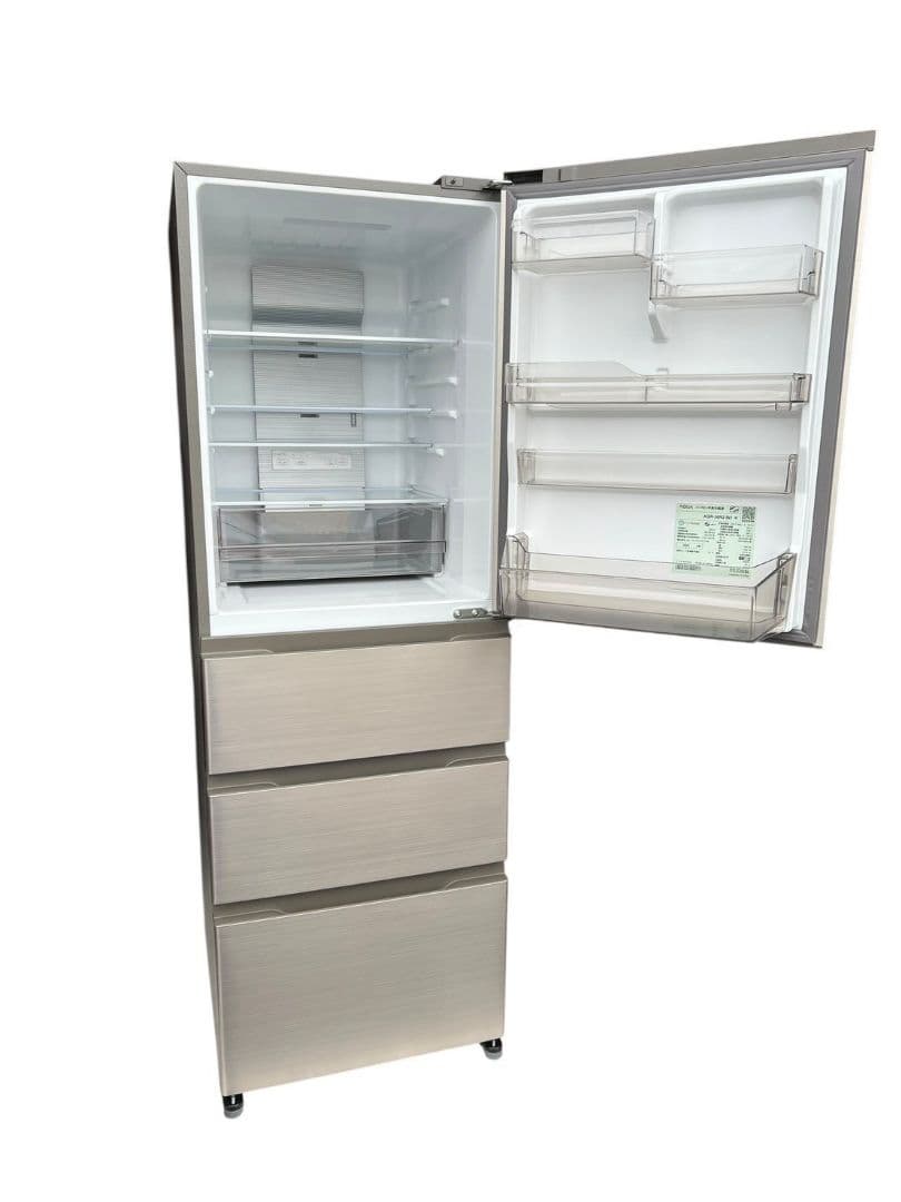 【動作品】AQUA ノンフロン冷凍冷蔵庫 AQR-36R2(N) 2025年製