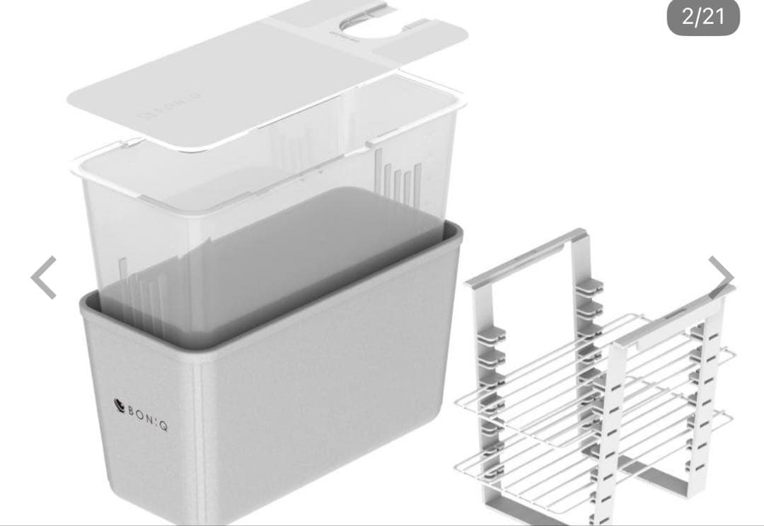 ⭐︎未使用低温調理 ボニーク バルクアップコンテナ フルセット　7ℓ