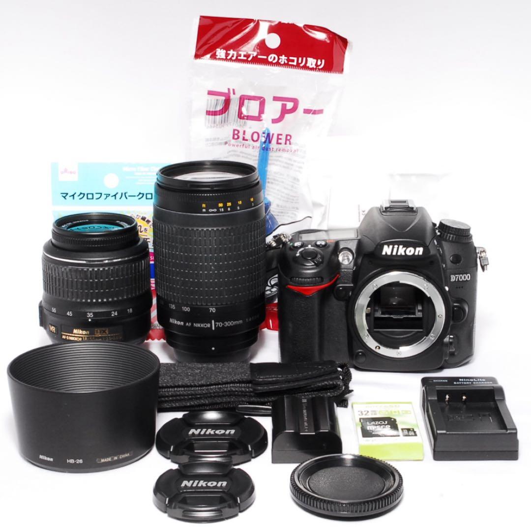 ◆ショット数少なめ◆超望遠＆手ぶれ補正◆Nikon D7000◆一眼レフカメラ◆