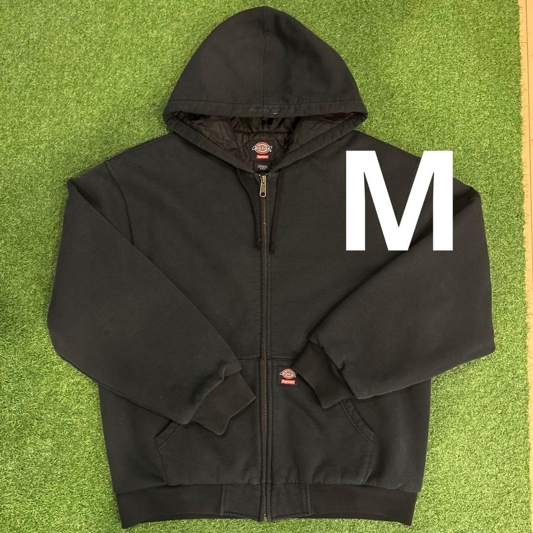 supreme×Dickies ジップパーカーM ブラック