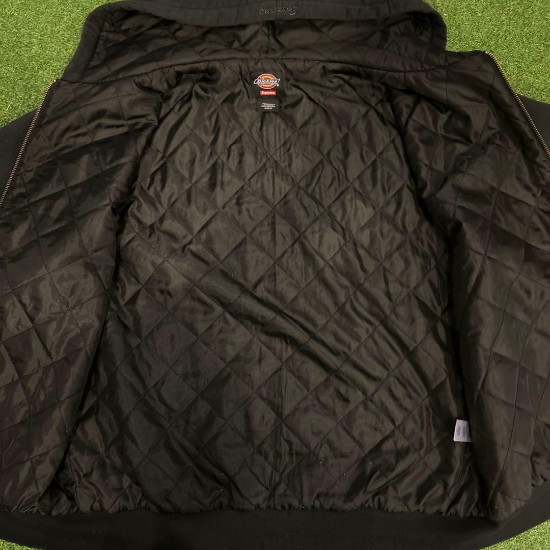 supreme×Dickies ジップパーカーM ブラック