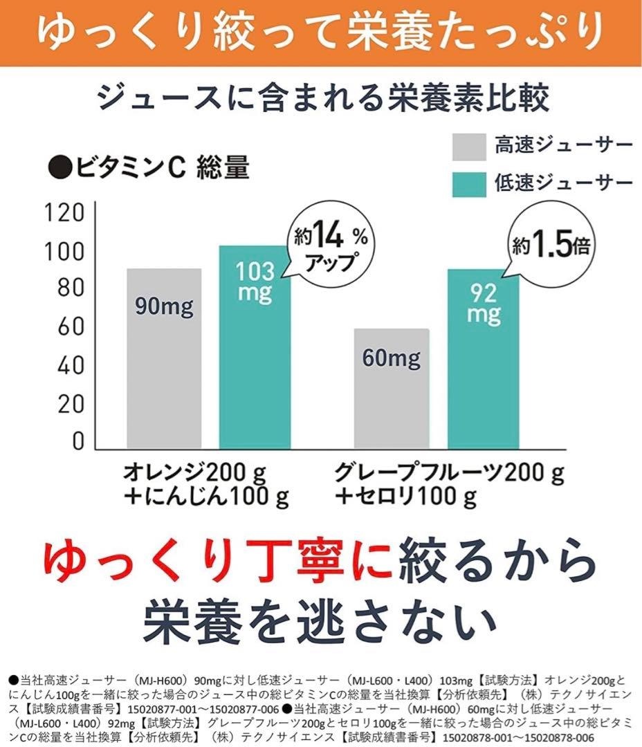 Panasonic♡低速ジューサー スロージューサー グラファイトグレー