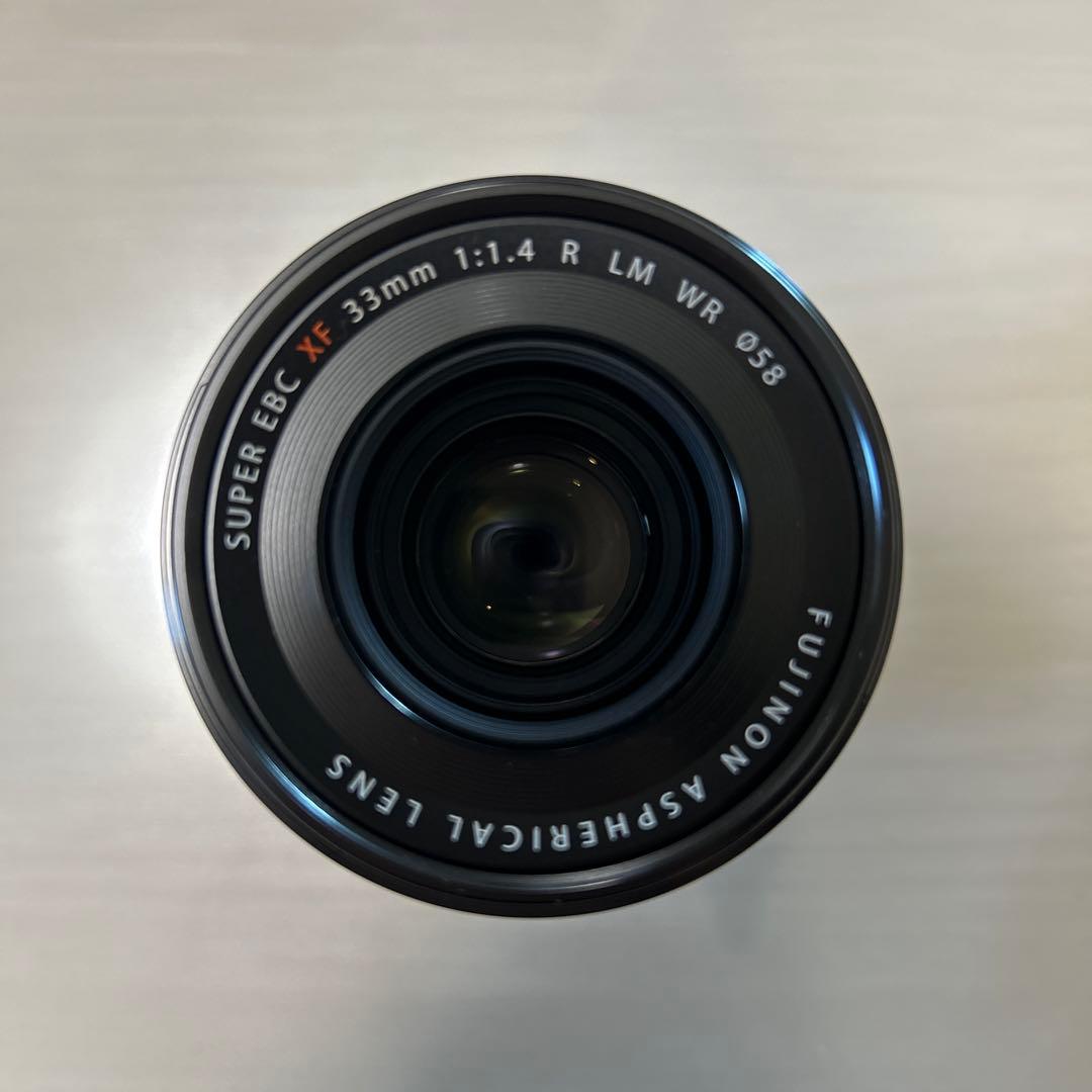 【純正角型フード付】FUJINON XF33mmF1.4 R LM WR レンズ