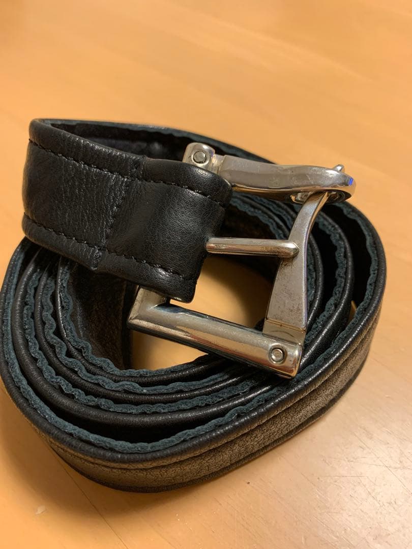 VaLLet ブラックレザー シングルライダースジャケット