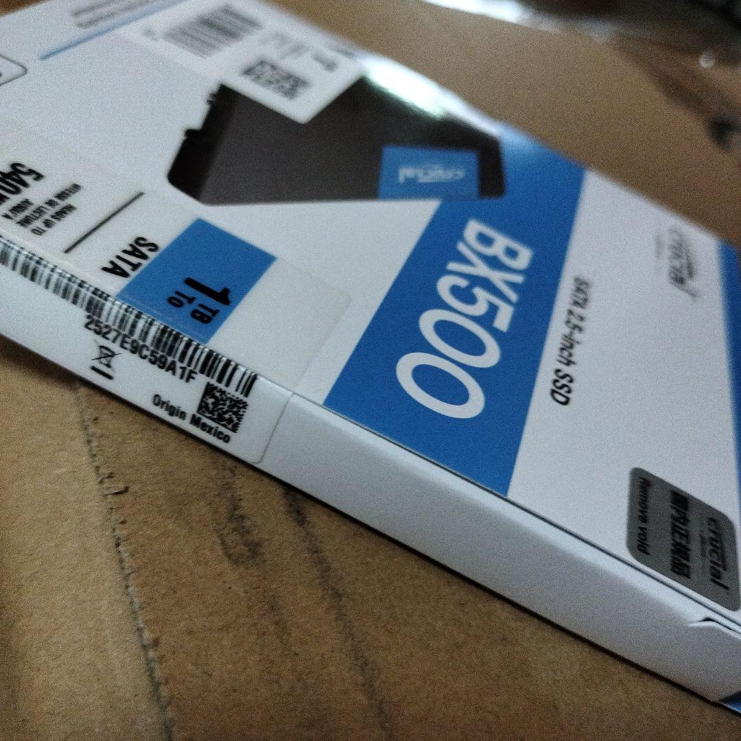 crucial BX500 SSD 1TB 新品 未開封