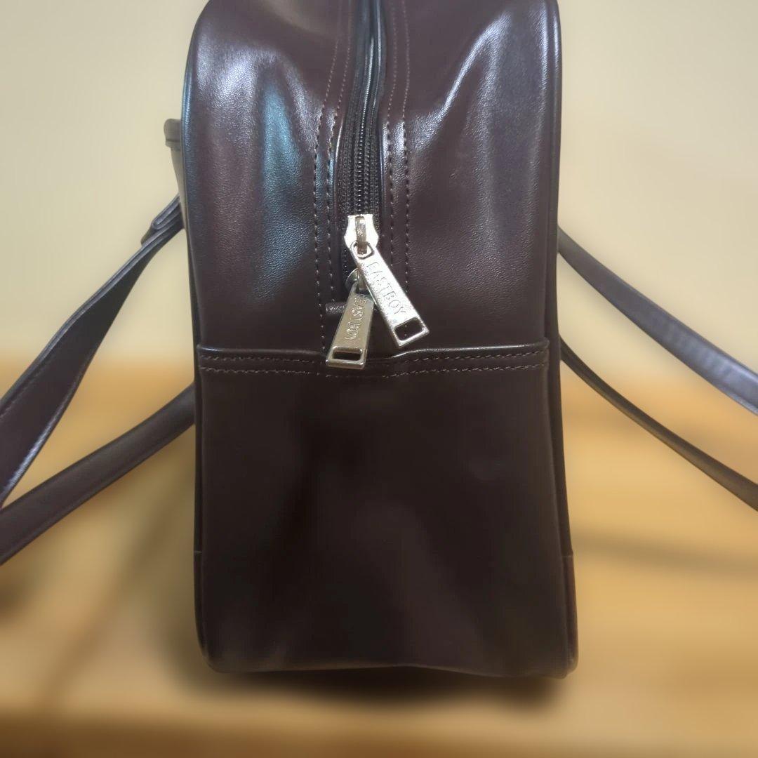 美品イーストボーイ　EASTBOY スクールバック　スクバ　茶色