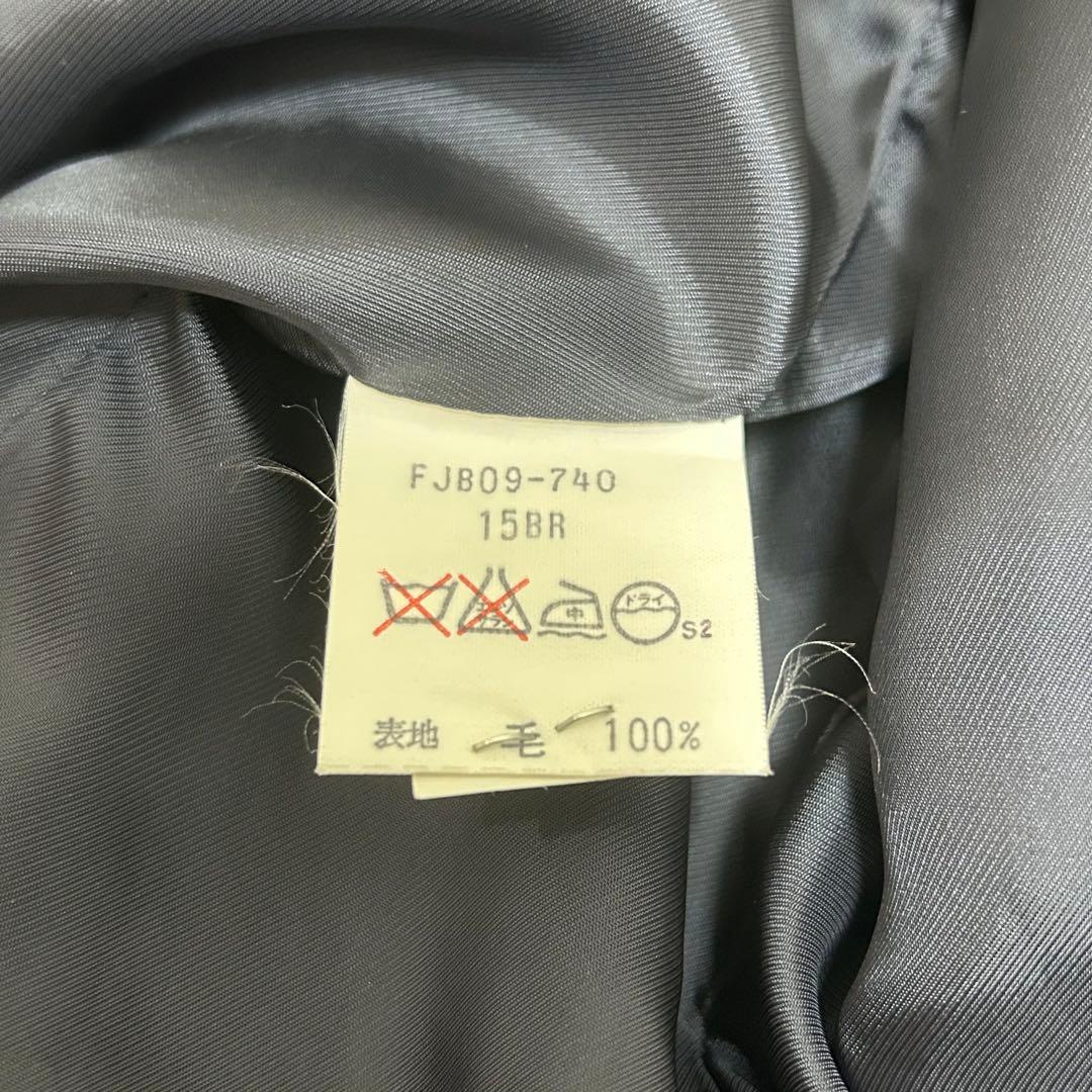 【美品】バーバリー スーツ セットアップ ネイビー 15号 ダブルブレスト