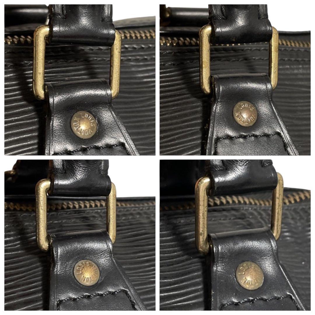 ルイヴィトン　エピ　スピーディ30　ミニボストンバッグ　黒　5375