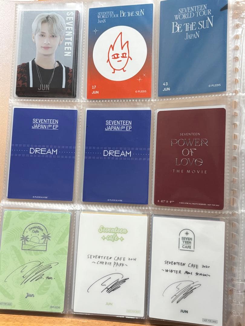 seventeen ジュン トレカ まとめ売り