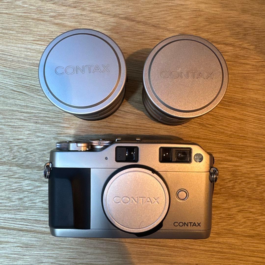 フィルムカメラ CONTAX G1 + Planar F2/45 + Biogon F2/28