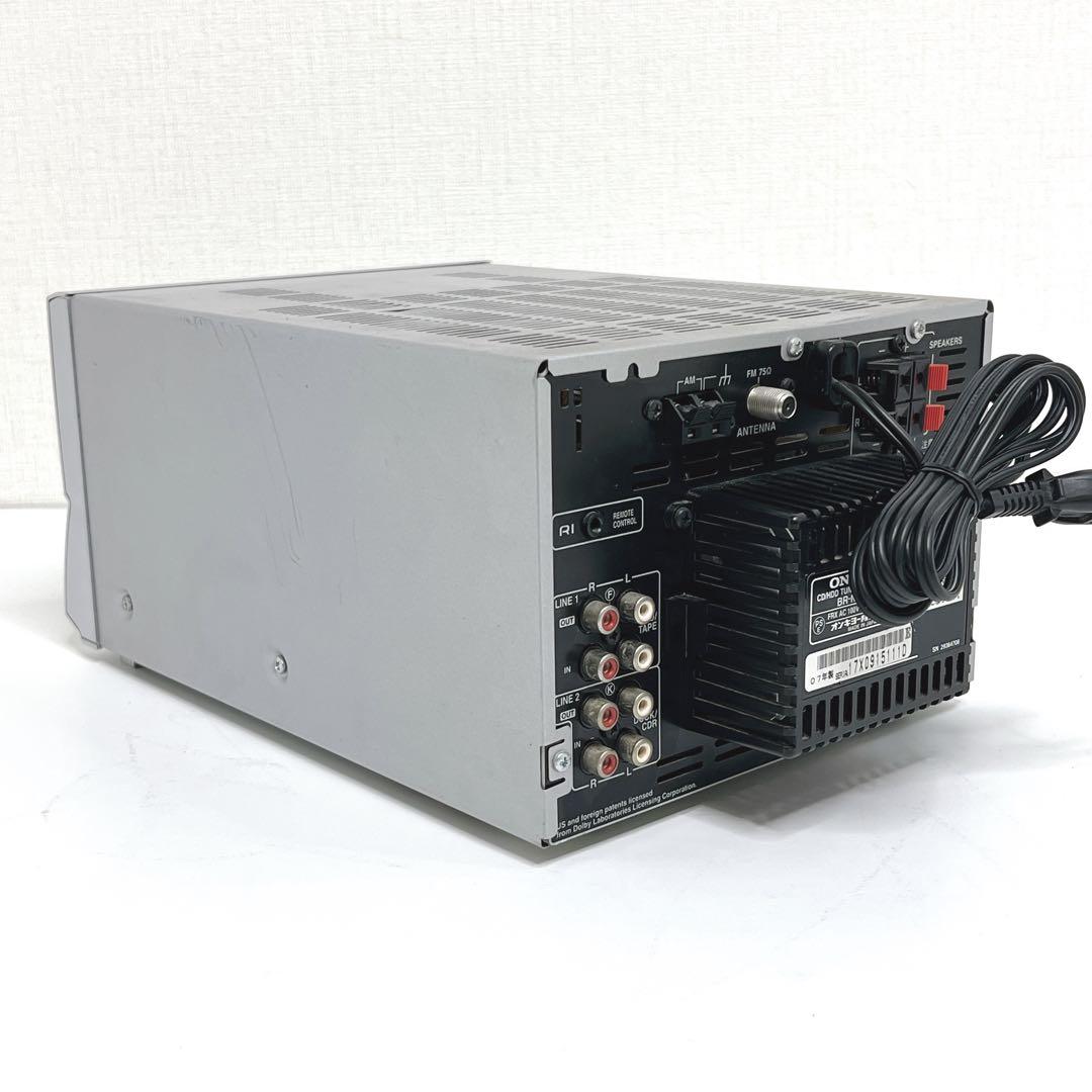 【良品】ONKYO チューナーアンプ BR-NX10 CD HDD オーディオ