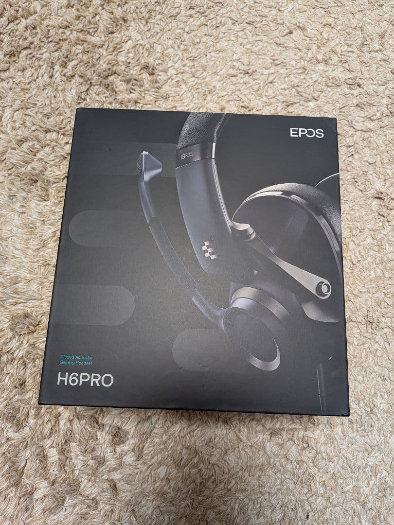 美品　EPOS H6PRO ブラック（密閉型）