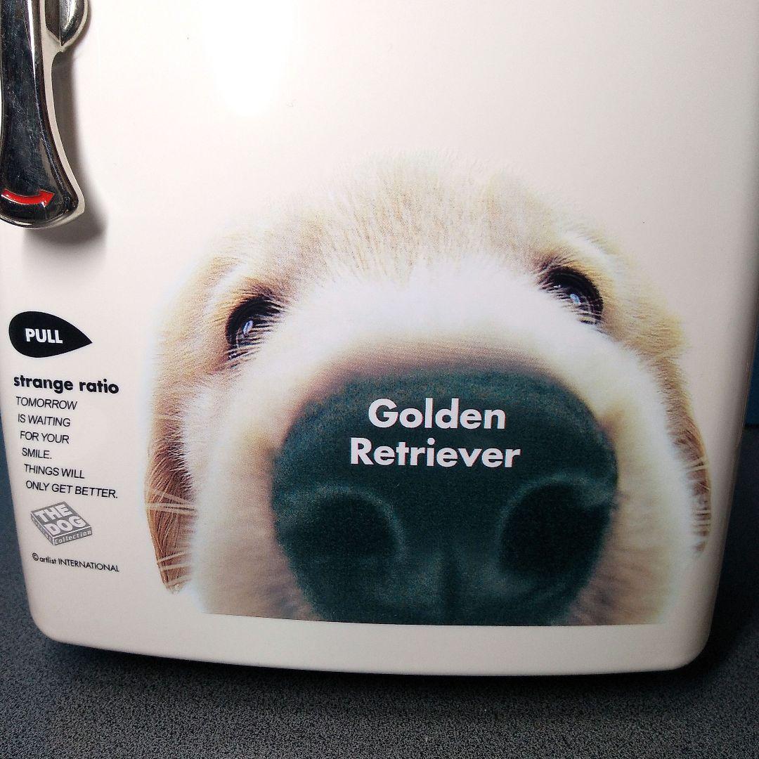 THE DOGアートリストコレクション/ゴールデンレトリバー ポータブル温冷蔵庫