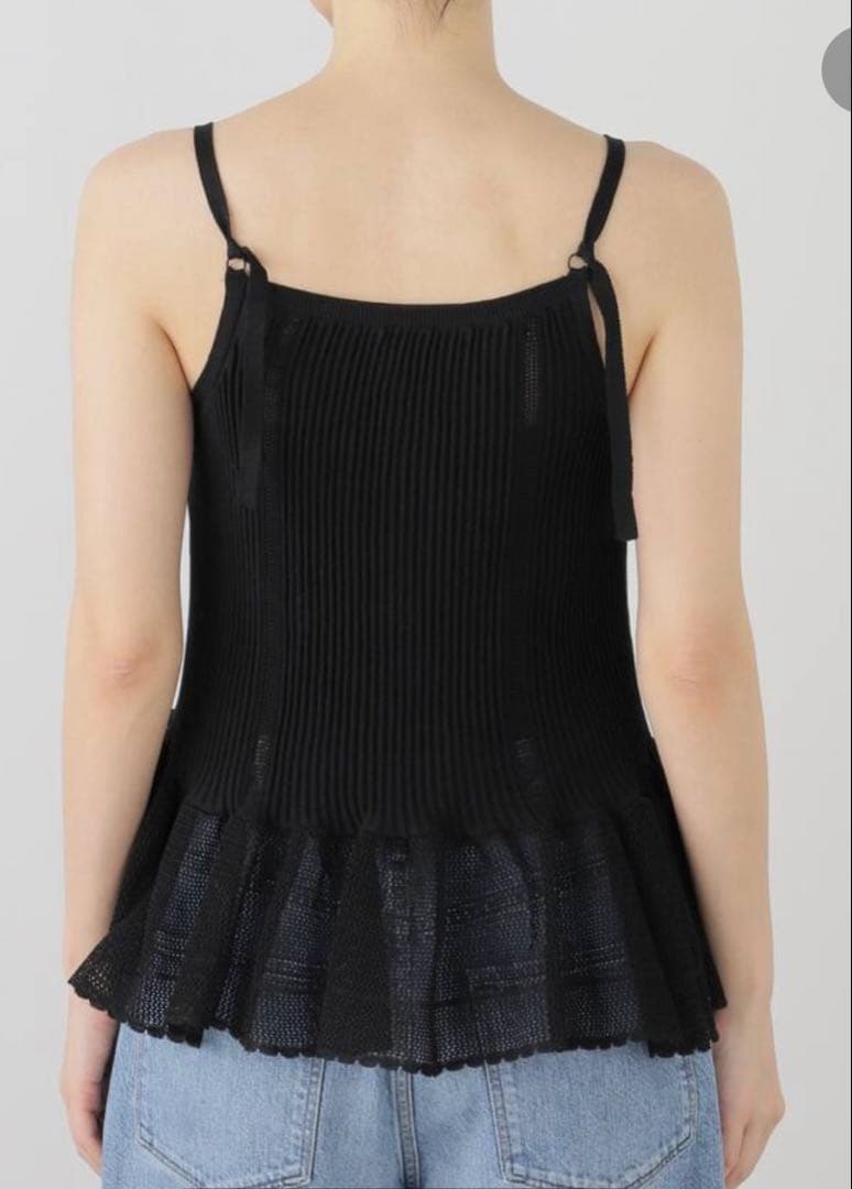 スローブイエナ　2025SS ニットキャミソール