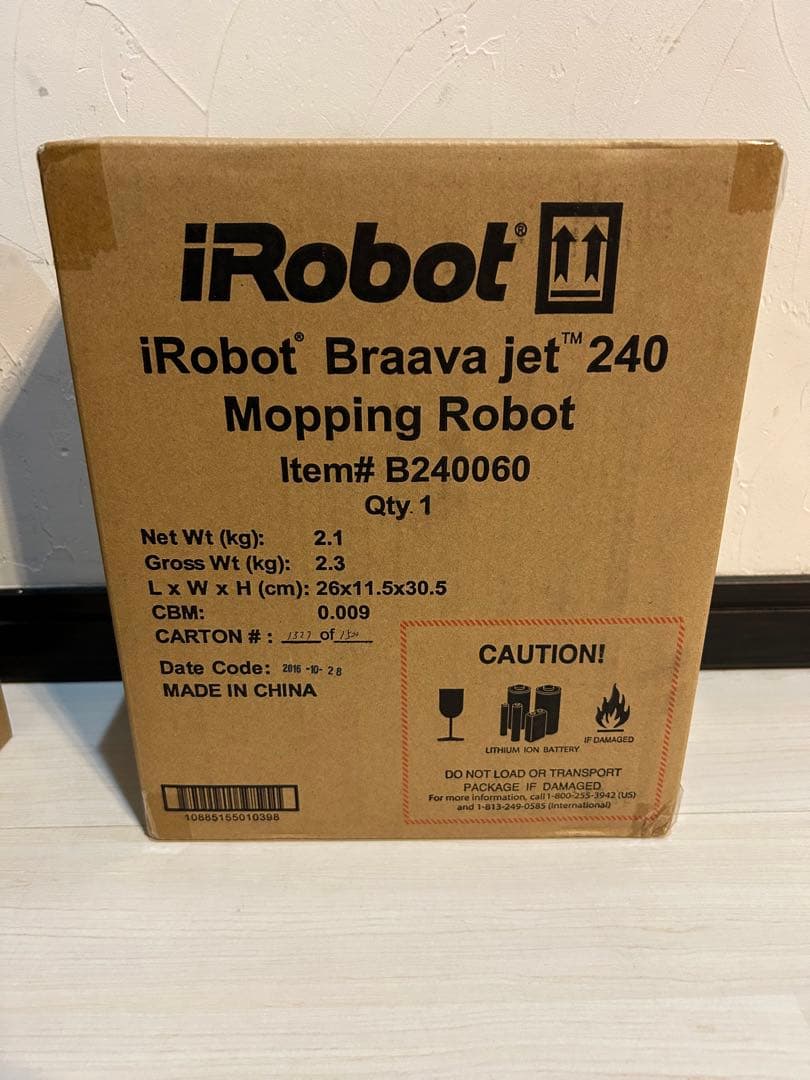 【未開封品】アイロボット ブラーバ 240