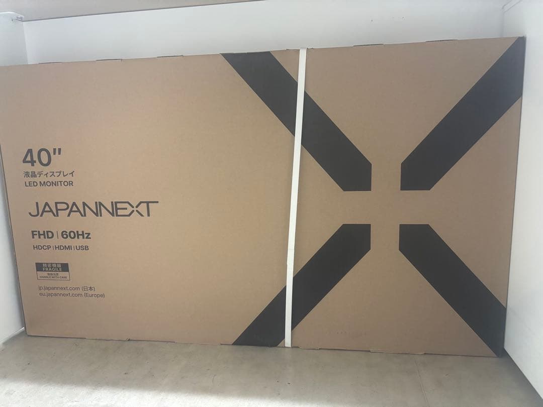 JAPANNEXT 40インチ LEDモニター未開封