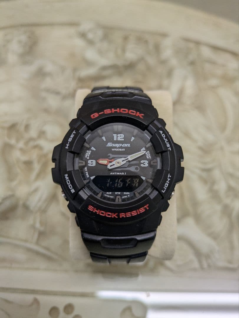 ひ*で様 G-SHOCK Snap-on ブラック 時計