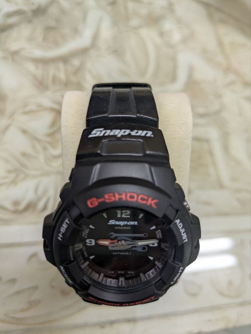 ひ*で様 G-SHOCK Snap-on ブラック 時計